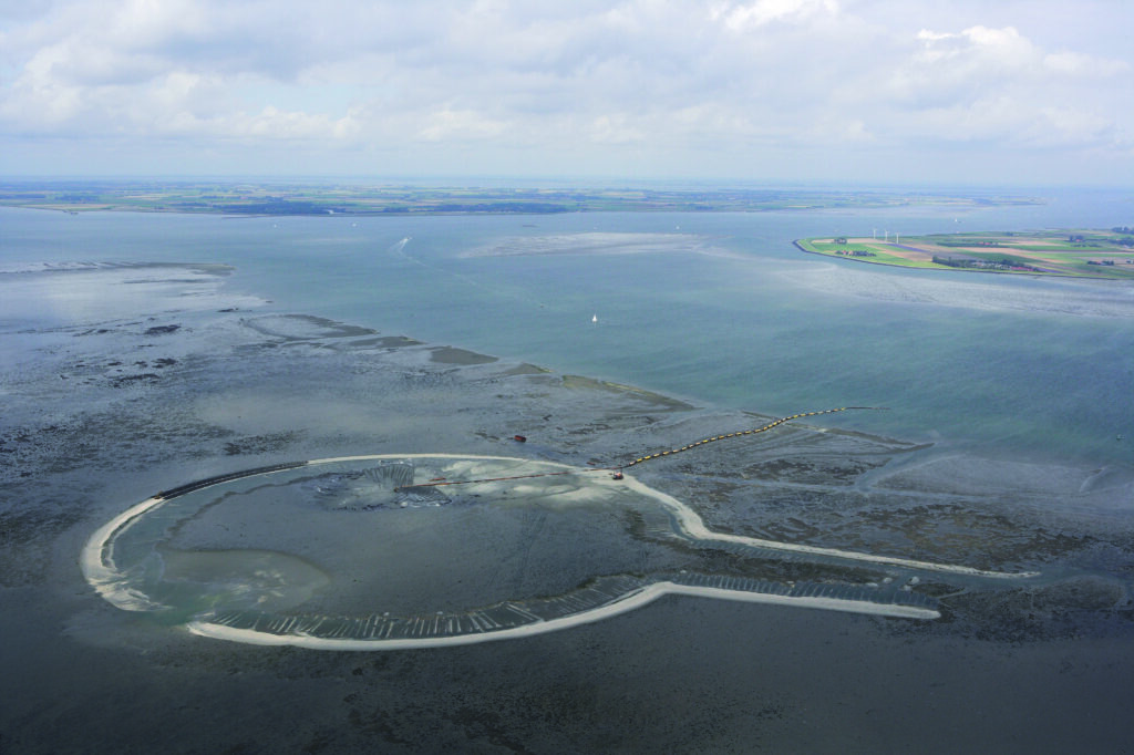 Sand nourishment at the Galgeplaat