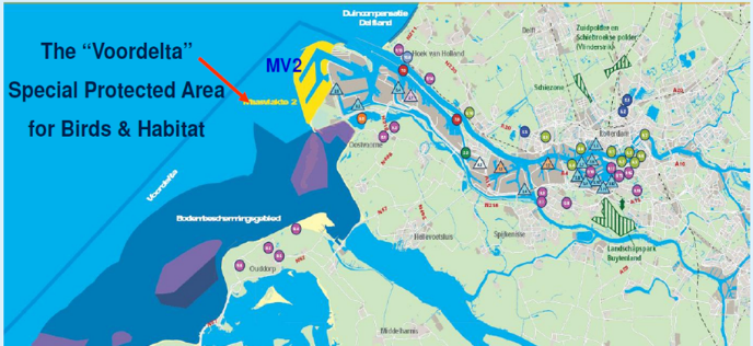 Maasvlakte 2 map