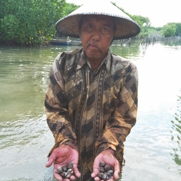 Member of Bedono Bangkit community group, Bedono village