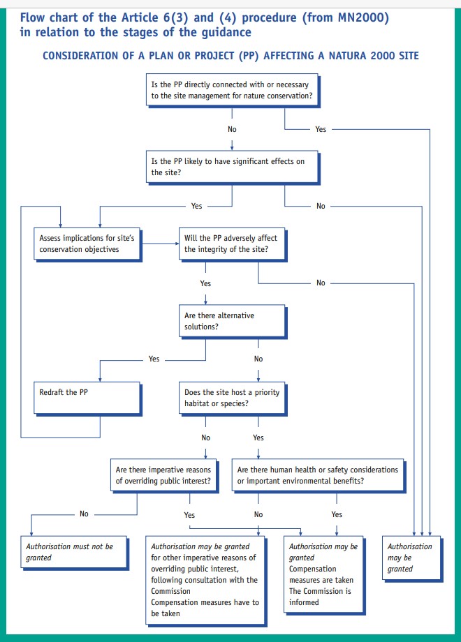 Flowchart Article 6.3 Natura2000
