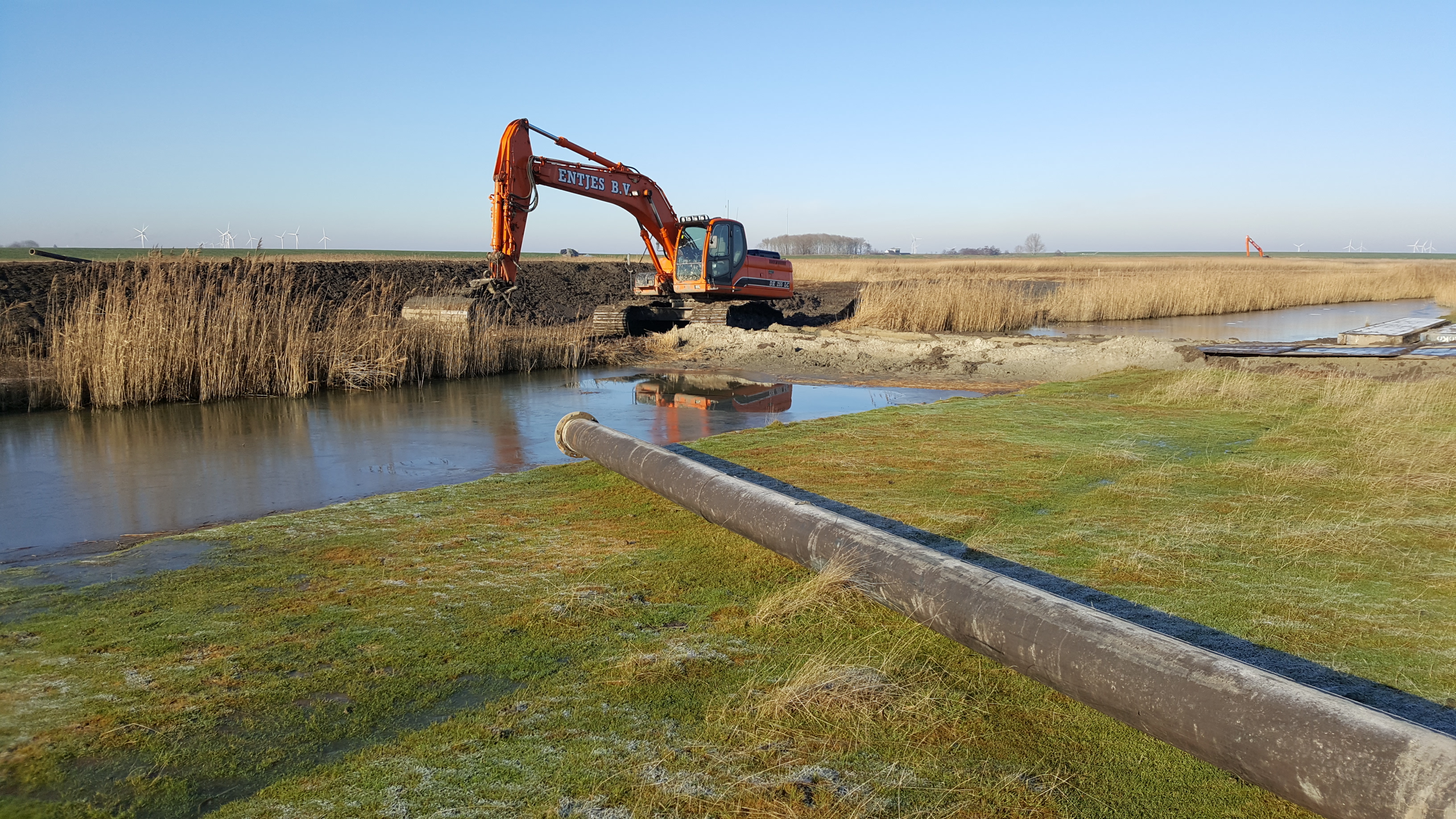 Werkzaamheden Polder Breebaart vertraagd